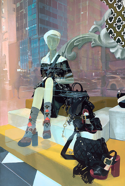 Window Reflection #5<br> New York City<br>5th Avenue<br>Prada