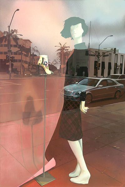 Window Reflection #7 <br>Los Angeles<br>Beverly Hills